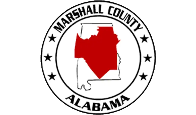 Marshall County, Alabama emblem representing local construction and remodeling services.